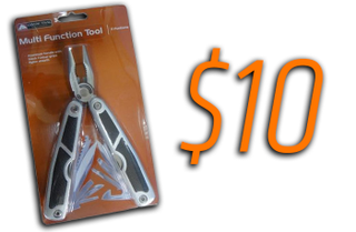 Illustration for article titled Adventure Testing The $10 Wal-Mart Multitool: What Could Go Wrong?